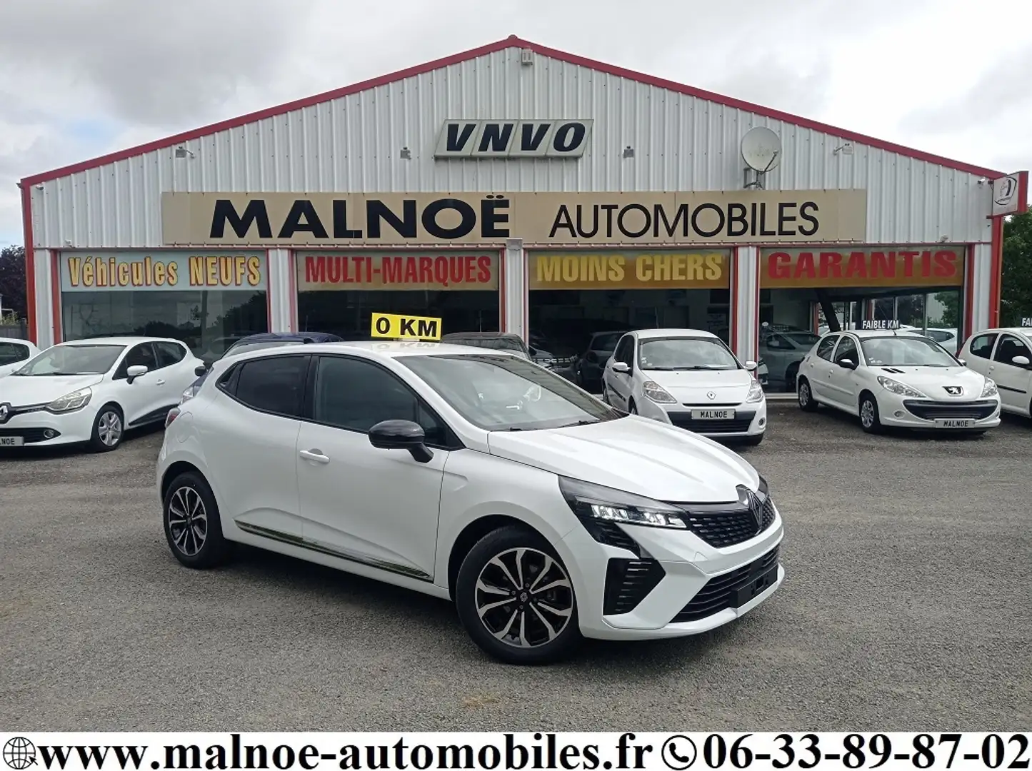 Renault Clio 1.0 TCE 90CH TECHNO + OPTIONS Blanc - 1