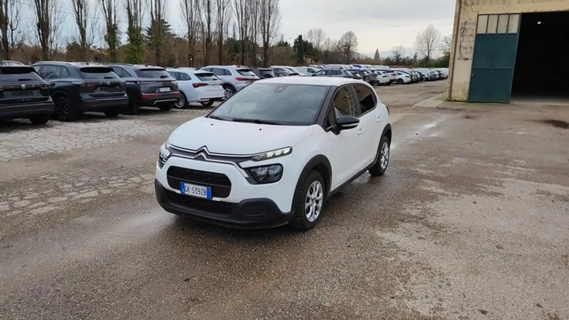 Citroen C3 1.5 bluehdi Feel GK539ZB Blanc - 2