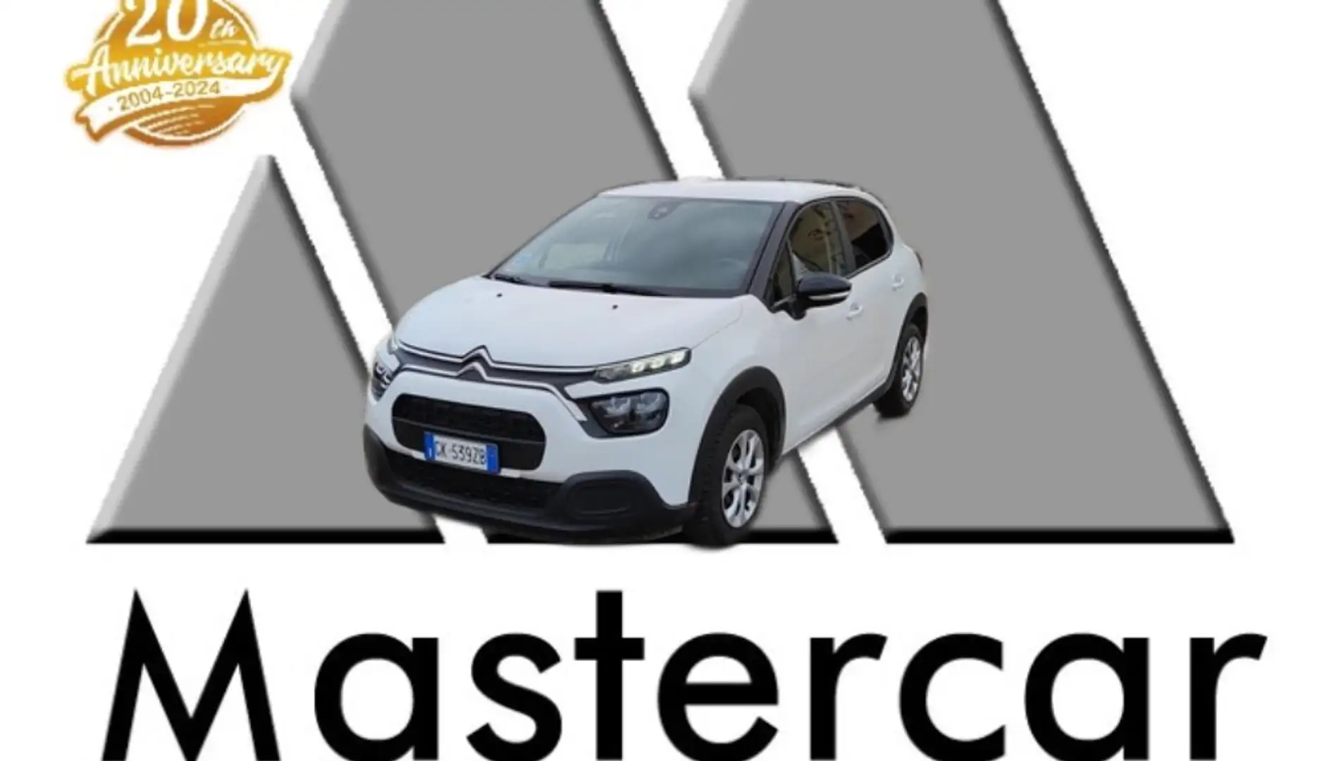 Citroen C3 1.5 bluehdi Feel GK539ZB Blanc - 1