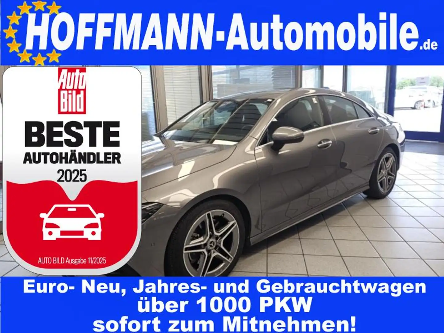 Mercedes-Benz CLA 200 AMG Line Kamera,E-Klappe,Navi,PDC,SH Grau - 1