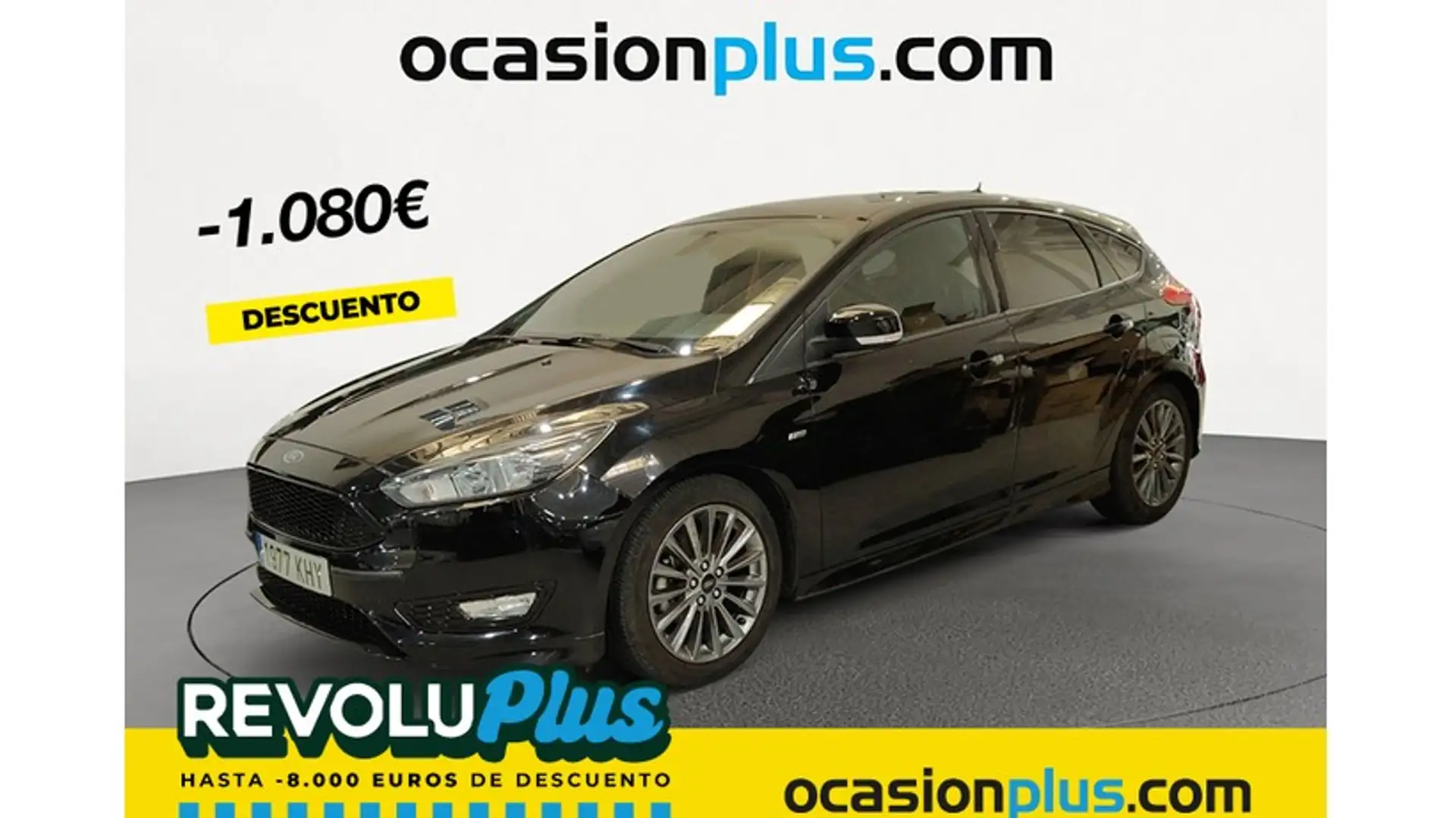 Ford Focus 1.0 Ecoboost Auto-S&S ST-Line 125 Noir - 1