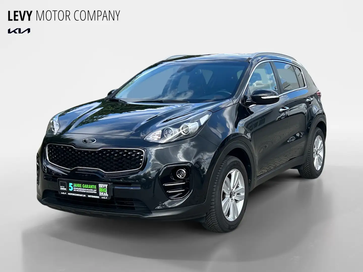 Kia Sportage 1.7 CRDi Dream Team FLA 4xSHZ Leder LM Чёрный - 2