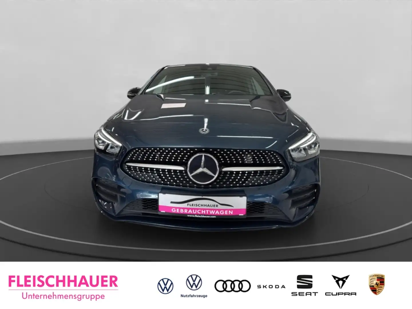 Mercedes-Benz B 220 -Klasse 4Matic AMG-Line LED+NAVI+RFK+CARPLAY+SHZ Bleu - 2