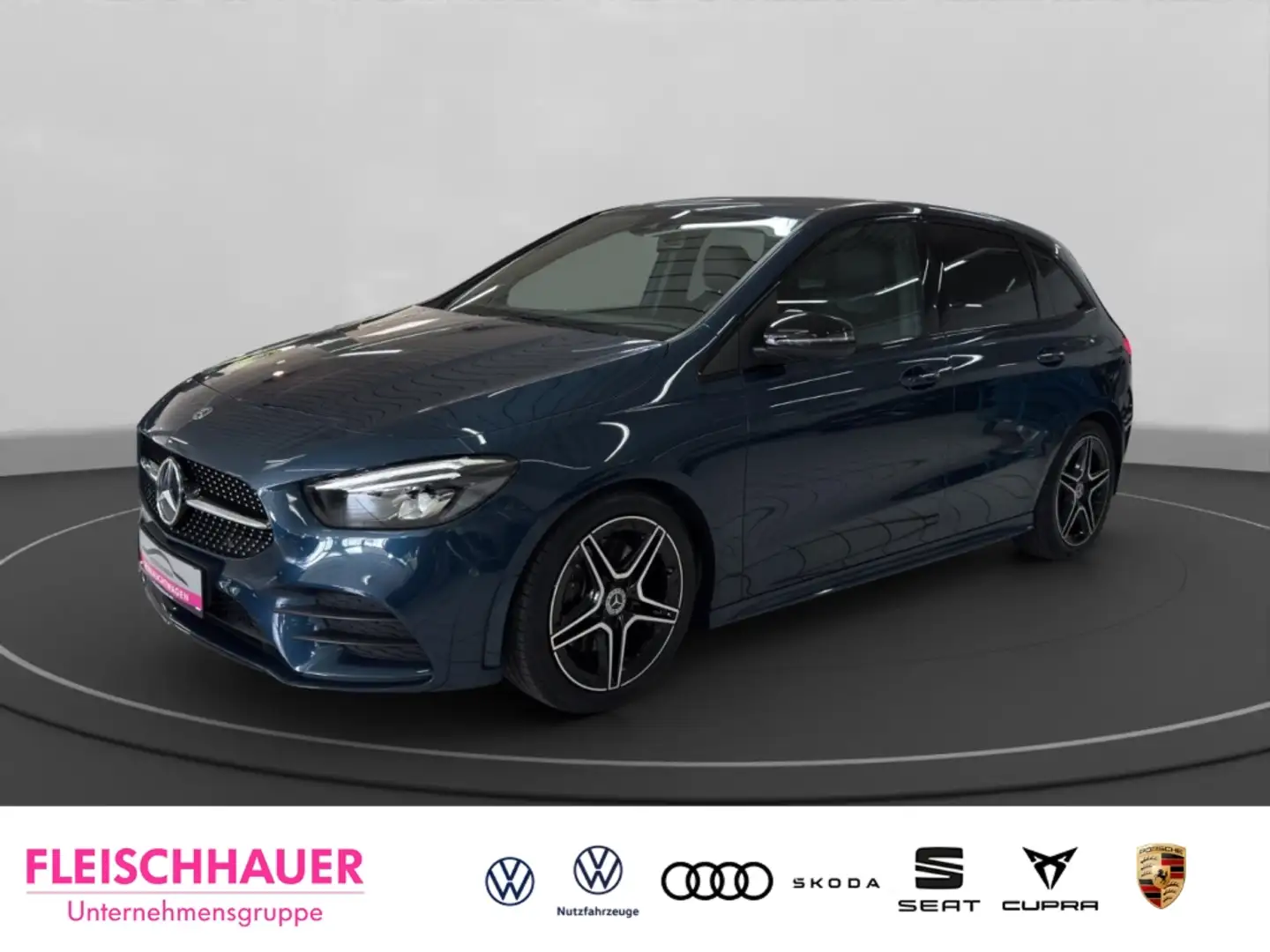 Mercedes-Benz B 220 -Klasse 4Matic AMG-Line LED+NAVI+RFK+CARPLAY+SHZ Bleu - 1
