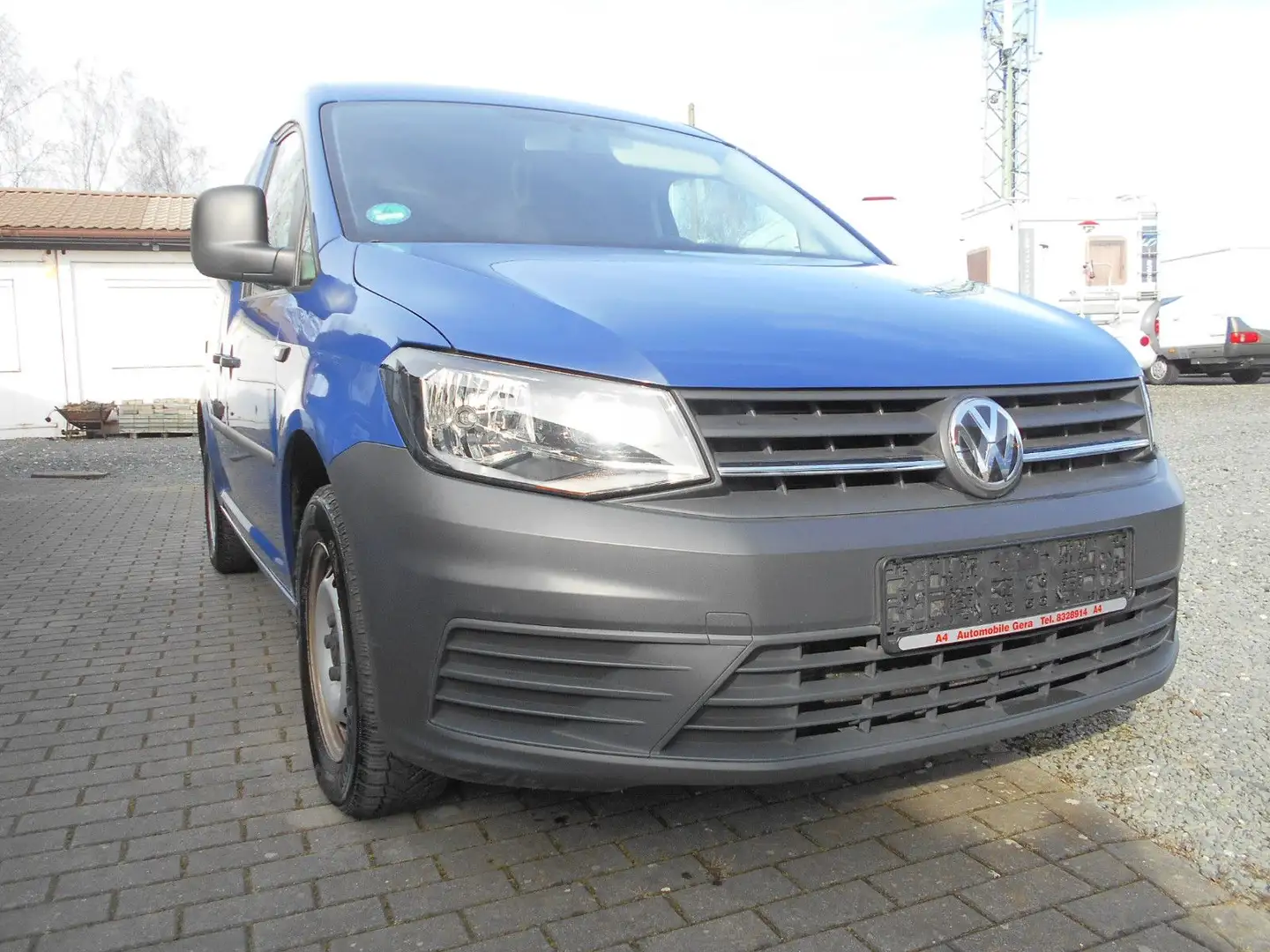 Volkswagen Caddy Nfz Kasten,Navi. 1.Hand. Top-Zustand!! Bleu - 2
