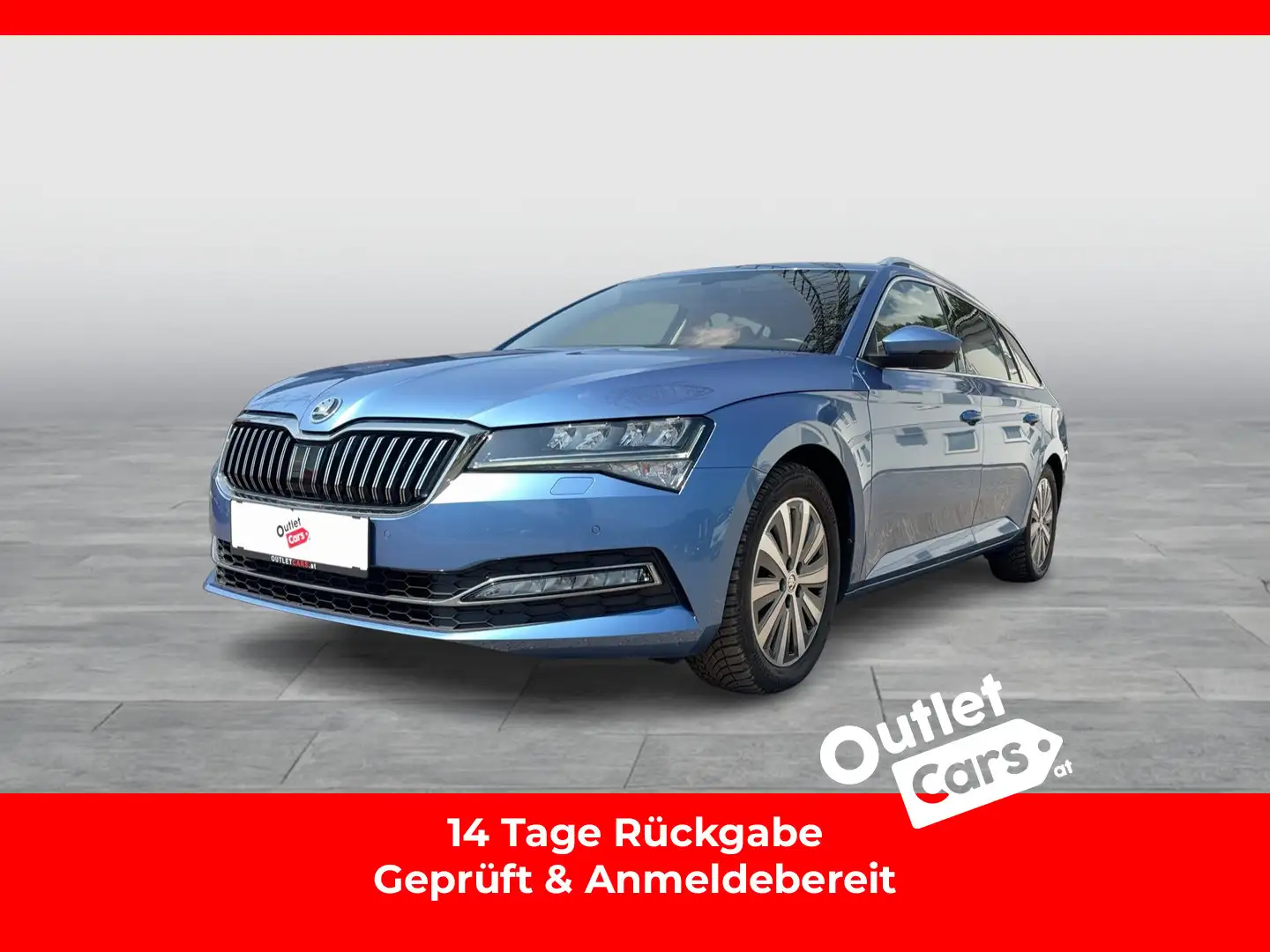 Skoda Superb Style TDI DSG Blau - 1