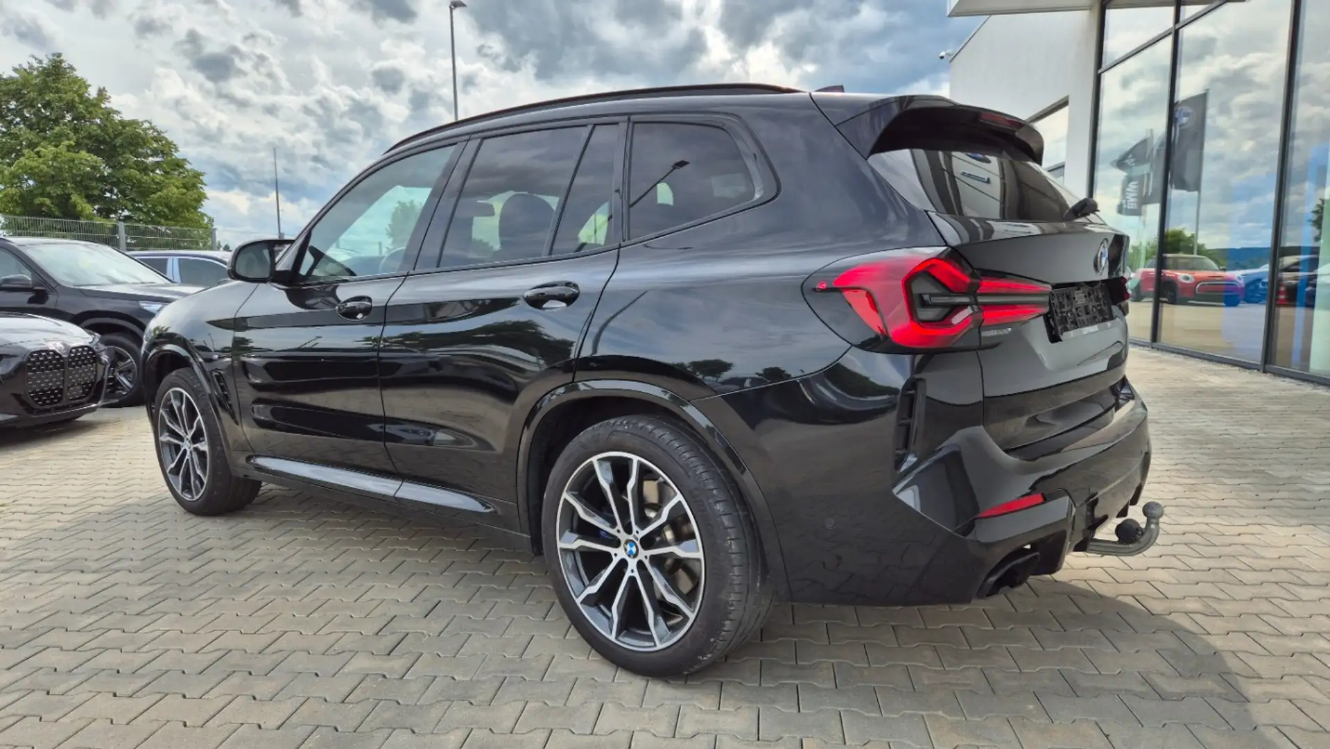 BMW X3 M 40d Laser/AHK/HUD/20''/HiFi/Lordose f. Fahrer Schwarz - 2