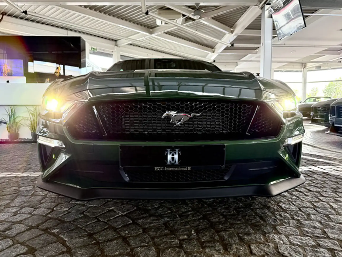 Ford Mustang GT V8 Autom. 1.Hd+ Deutsch+ Unfallfrei Grün - 2