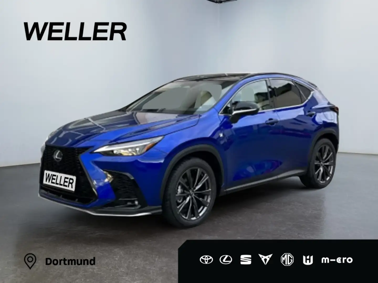 Lexus NX 350h E-FOUR F SPORT *360*HUD*Navi*LED*Memory* Blau - 1