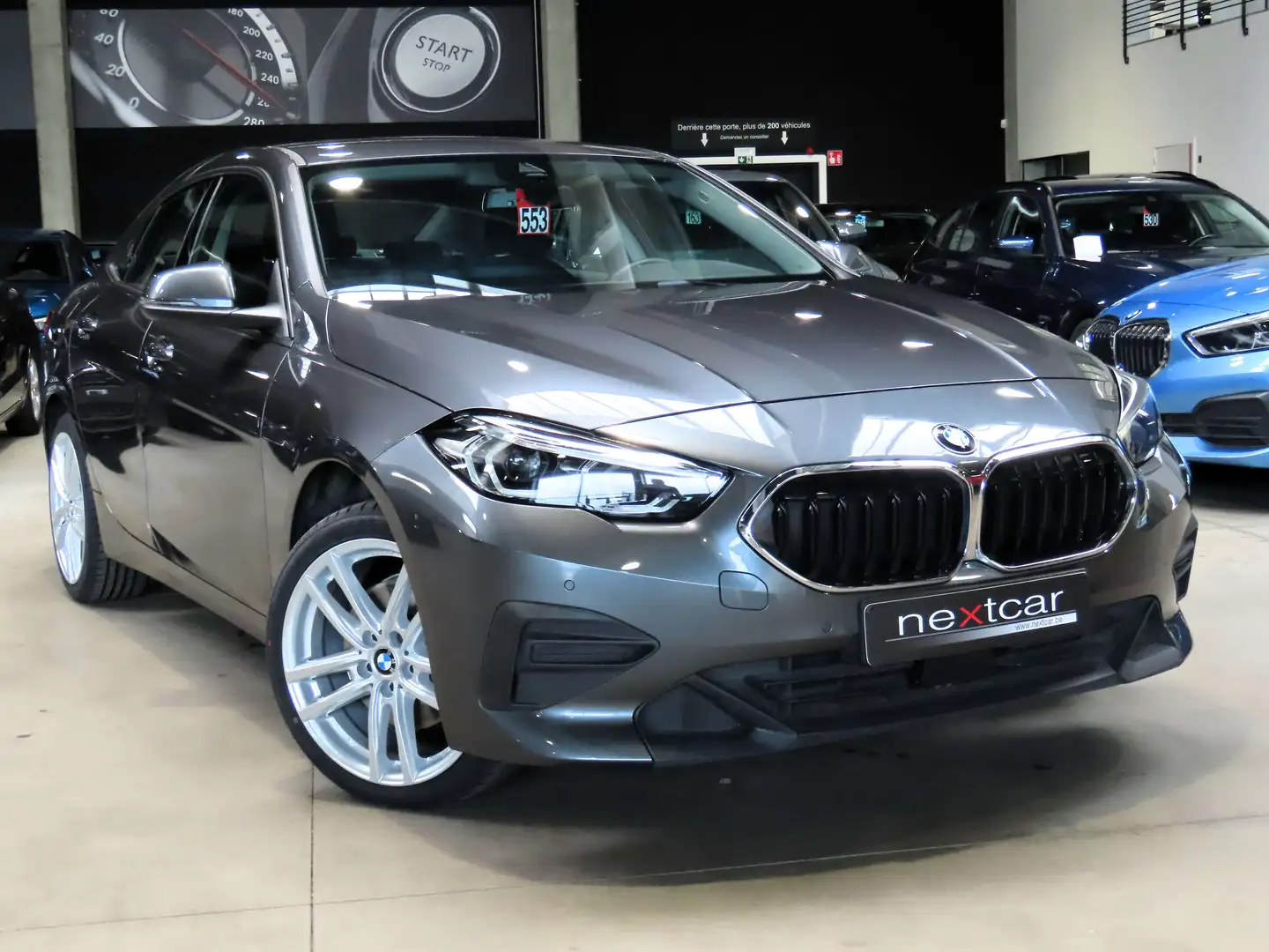 BMW 218 iA GranCoupé  *DIGITAL-NAVI PRO-LED-CRUISE* Grijs - 2