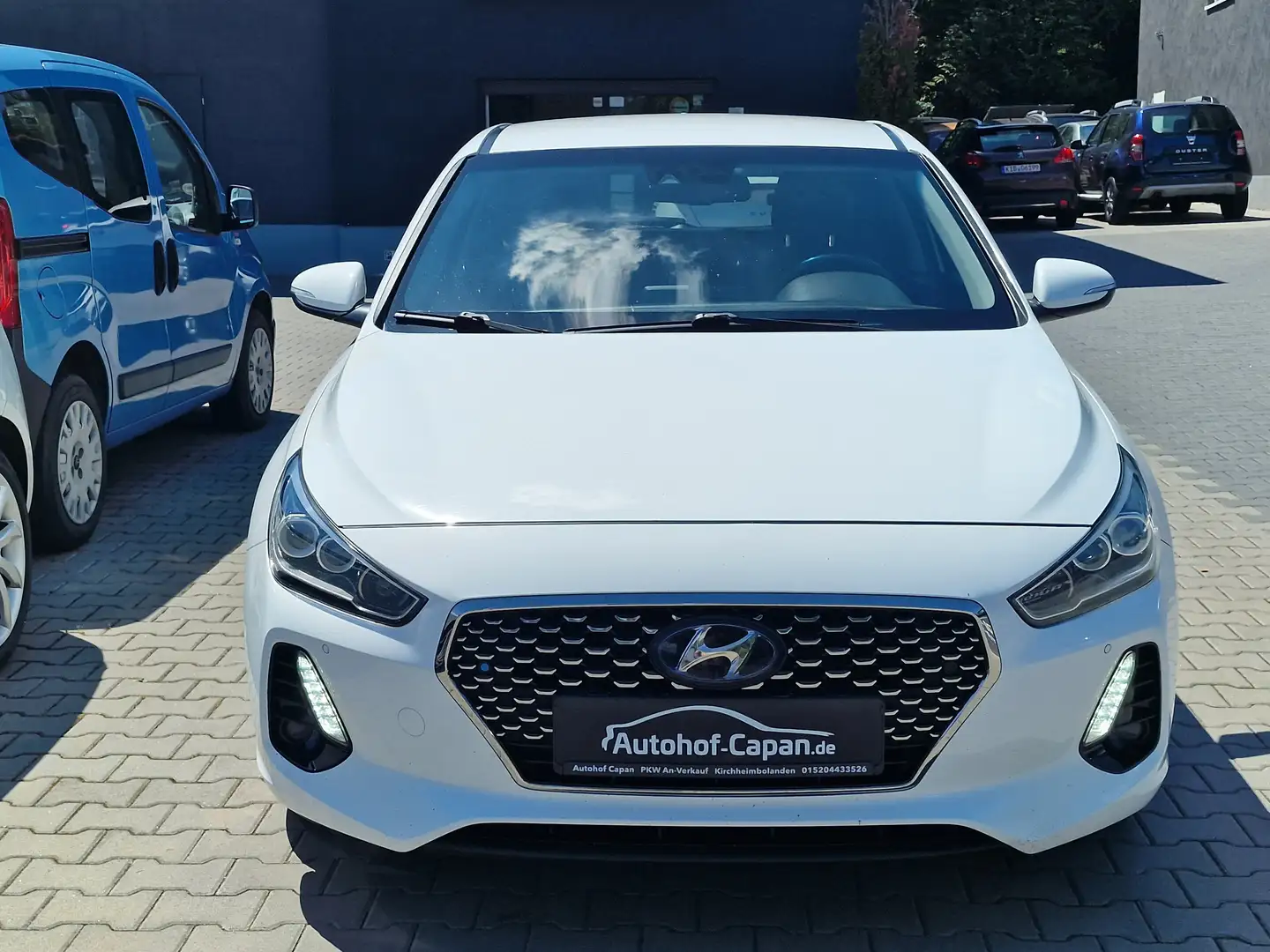 Hyundai i30 1.6 CRDI DCT Premium/Automatik/S.Kühlung/Kamera Blanc - 2