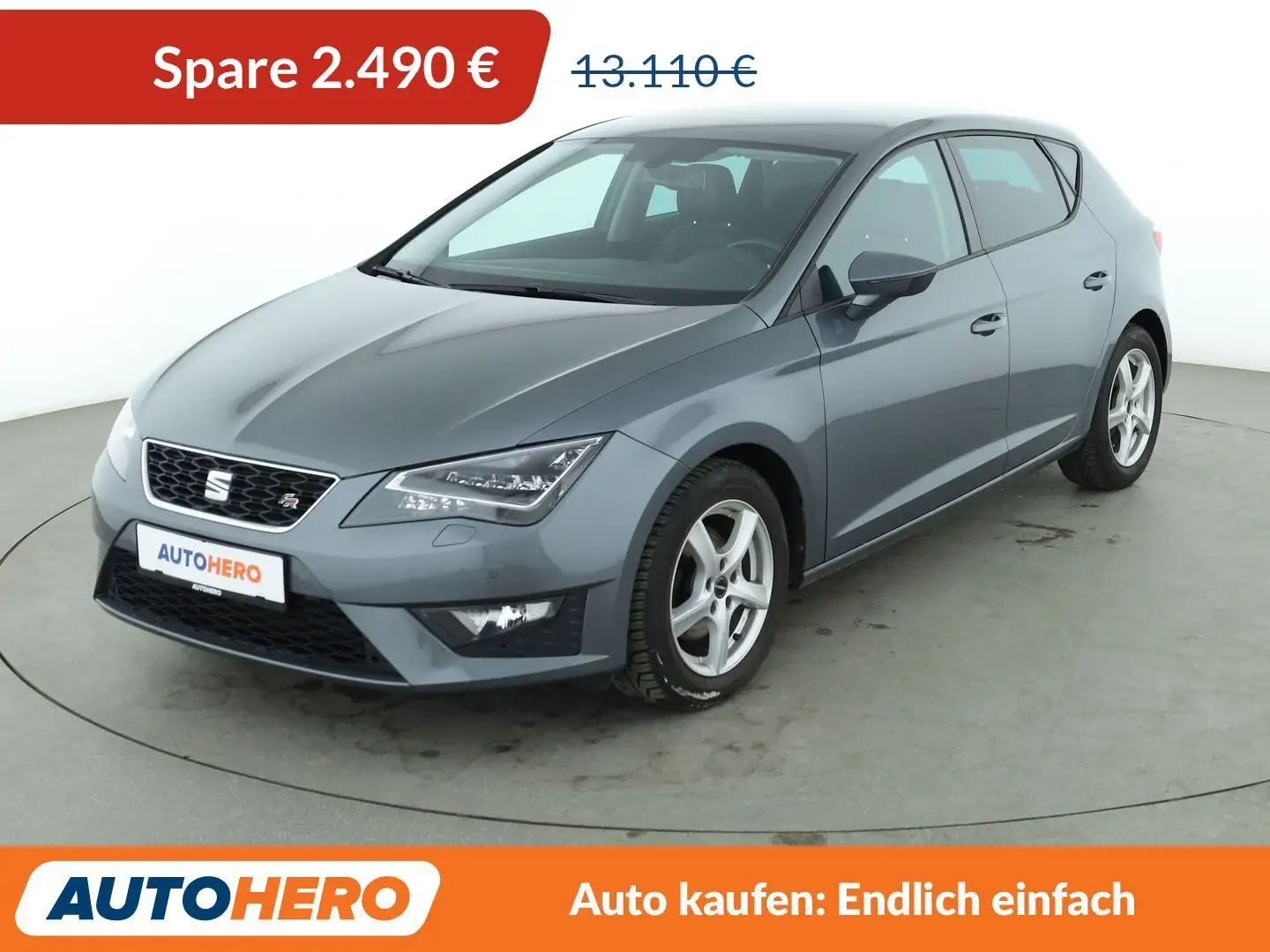 SEAT Leon 1.4 TSI FR*LED*PDC*SHZ*TEMPO*KLIMA*GARANTIE* Grau - 1