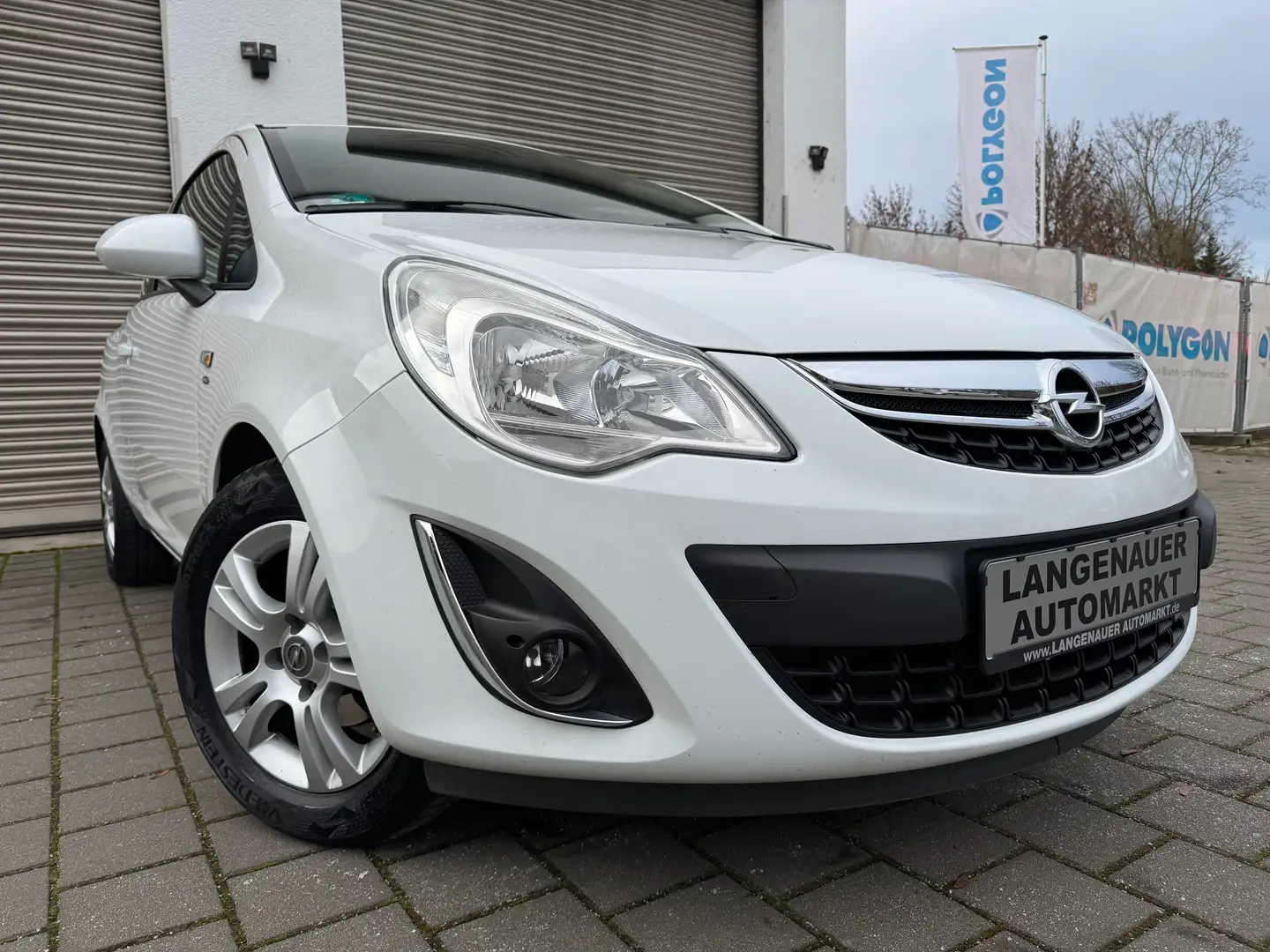 Opel Corsa Satellite-Aus 2.Hand"Klima"Euro-5"Top Zst Weiß - 1
