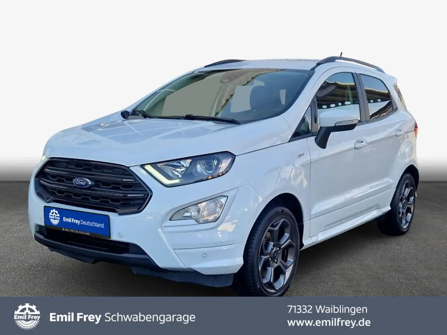 Ford EcoSport ECOSPORT 1.0 EcoBoost ST-Line *TWA/RFK/DAB/AHK* Weiß - 1
