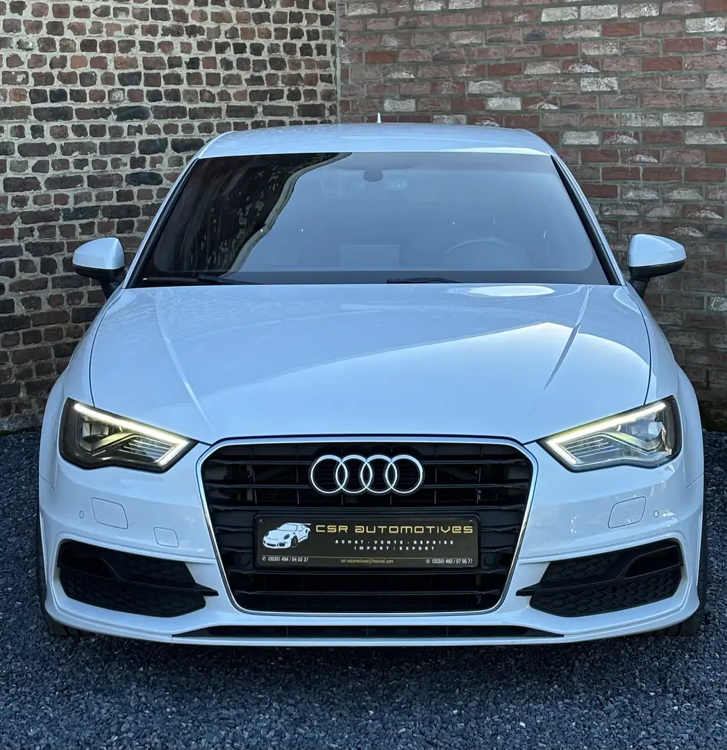 Audi A3 Sportback // 2.0 TDi // S line // 12 MOIS GARANTIE Blanco - 2