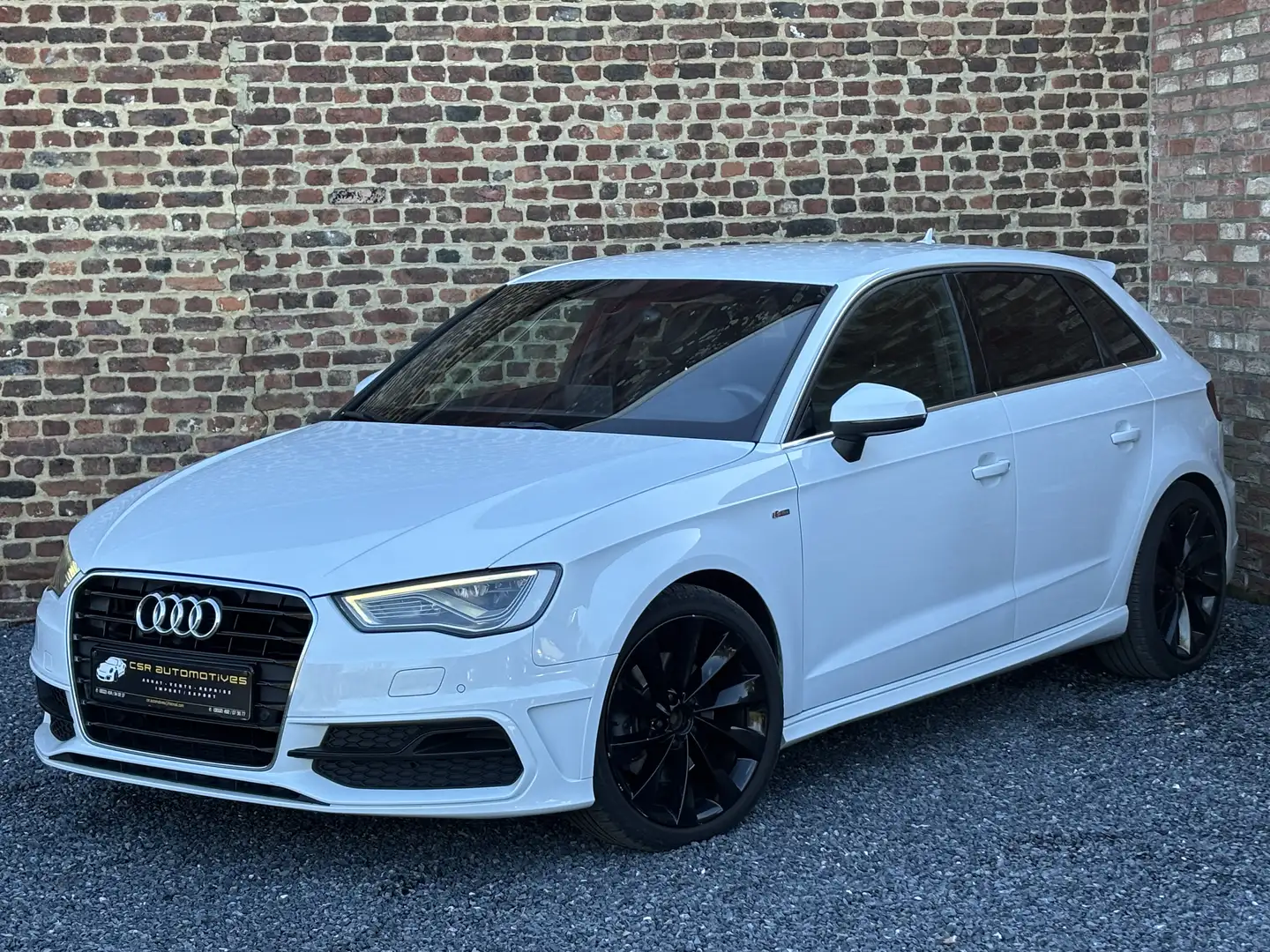 Audi A3 Sportback // 2.0 TDi // S line // 12 MOIS GARANTIE Blanco - 1