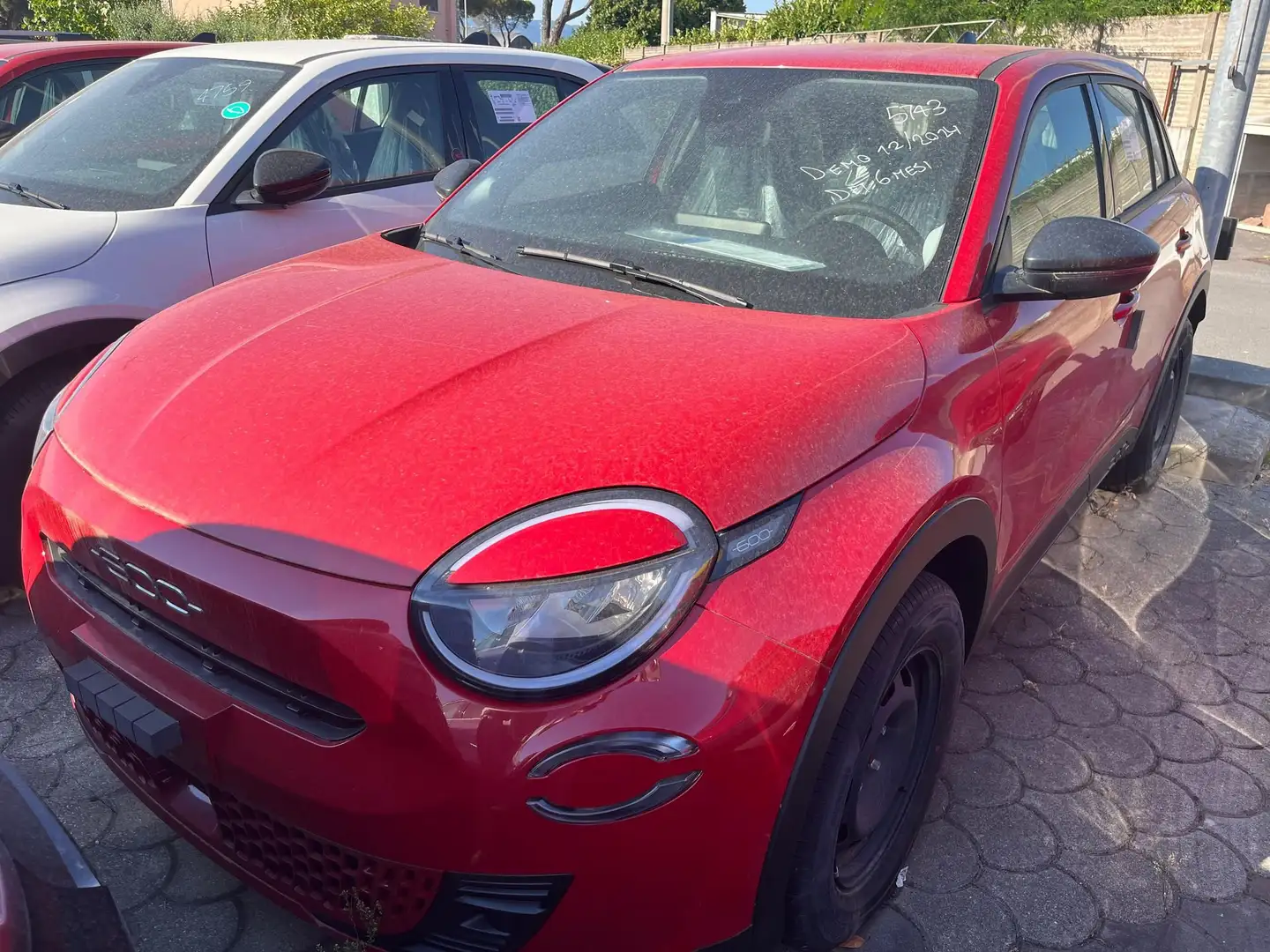 Fiat 600 Hybrid MHEV Rouge - 1