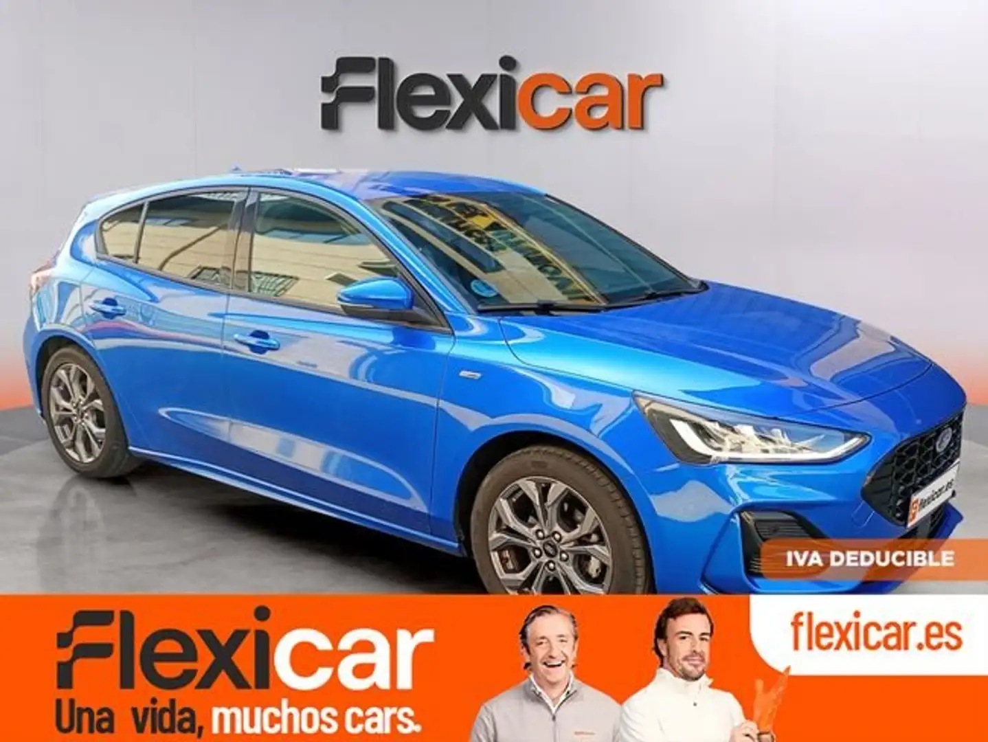 Ford Focus 1.0 Ecoboost MHEV 92kW ST-Line Azul - 1