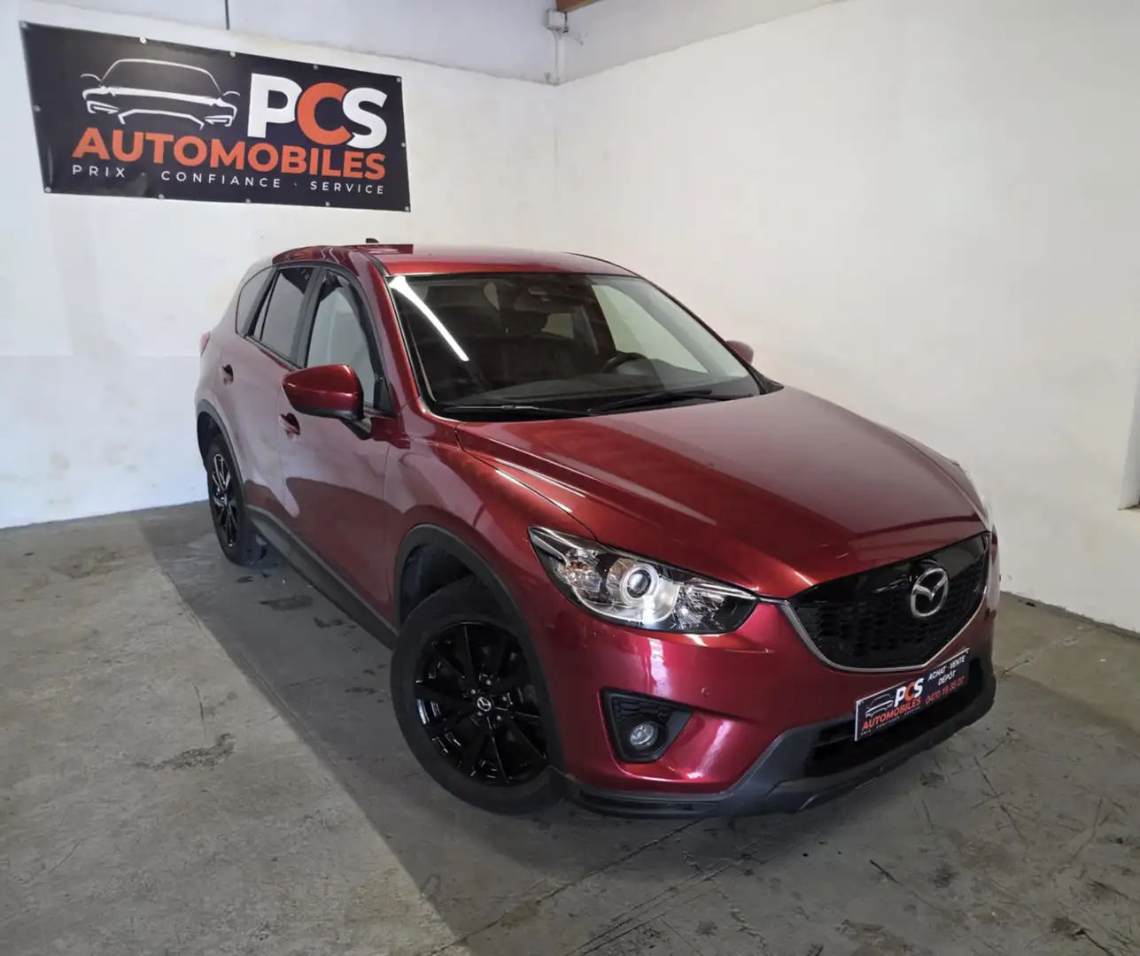 Mazda CX-5 2.0i 4x4 Sport*CAMERA*GPS*CUIR CHAUFF ELEC... Rood - 1