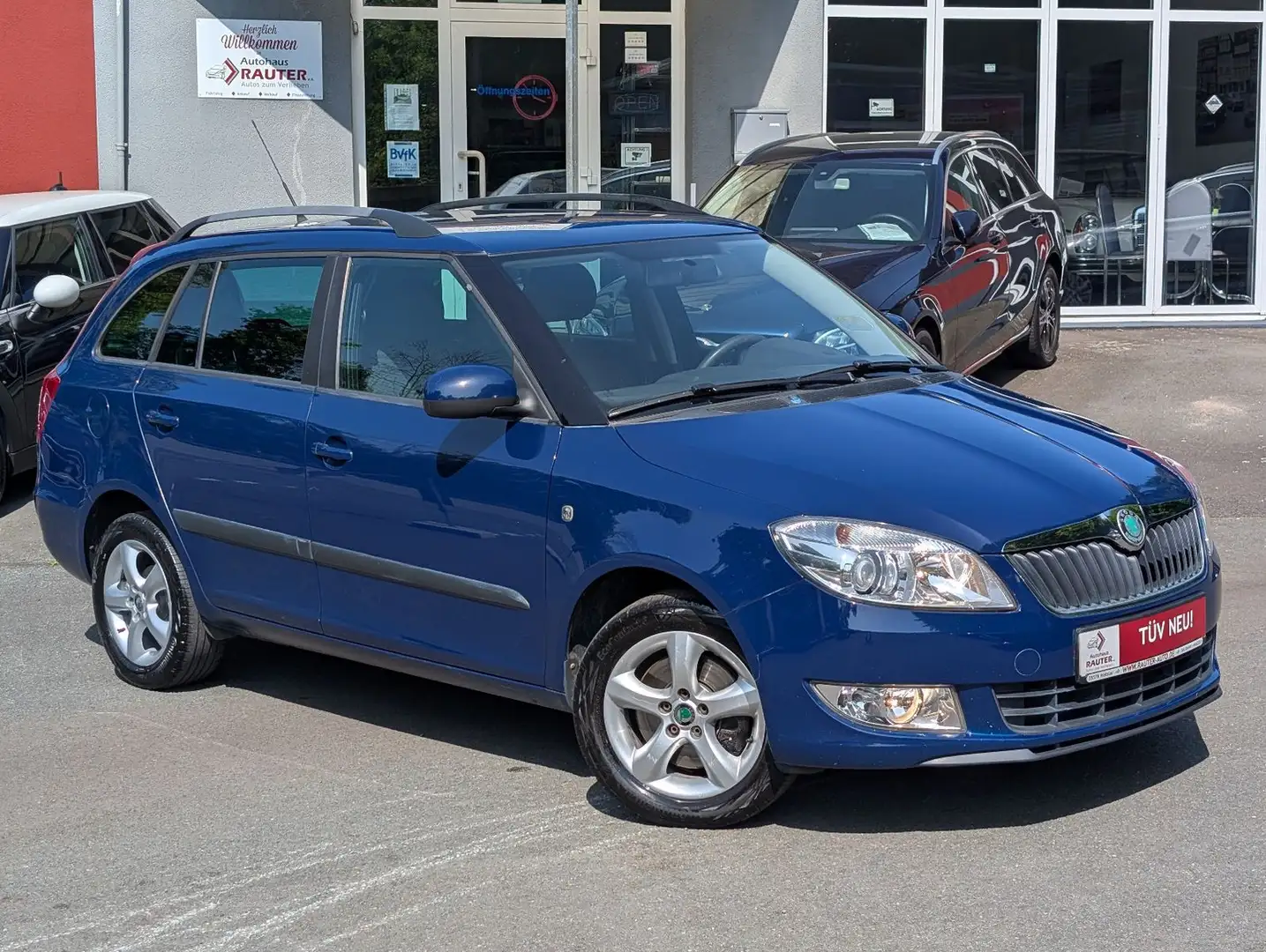 Skoda Fabia 1.2 TSI Combi Automatik *TÜV NEU KETTE NEU Blau - 1