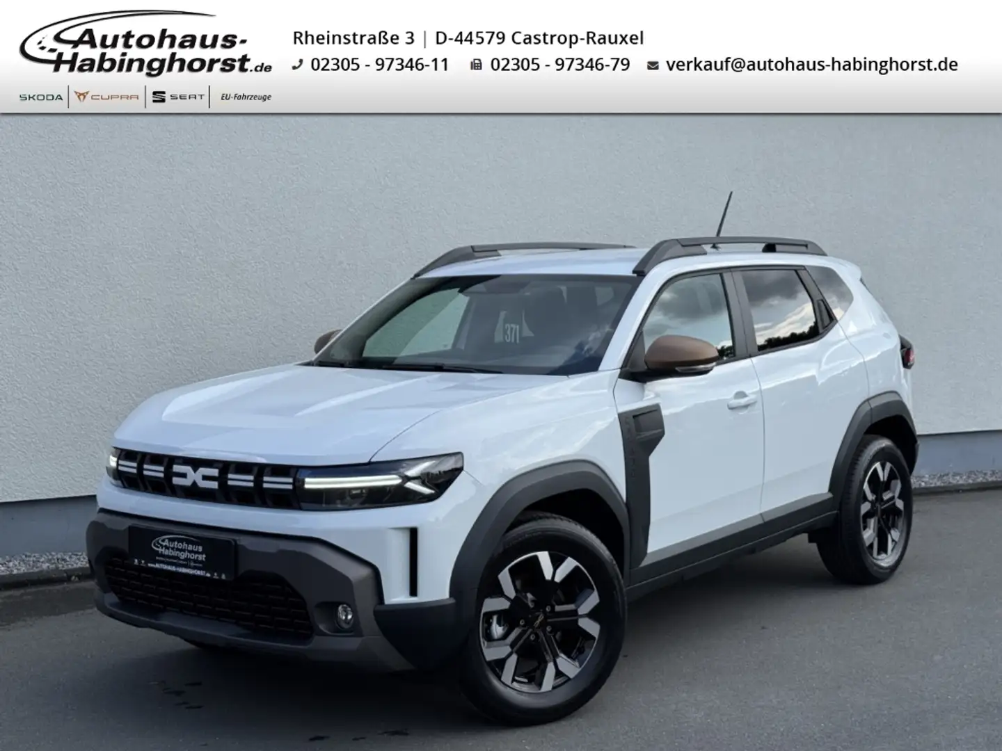 Dacia Duster III Hybrid 140 Extreme Shz CarPlay Kamera Tempo  A Blanc - 1