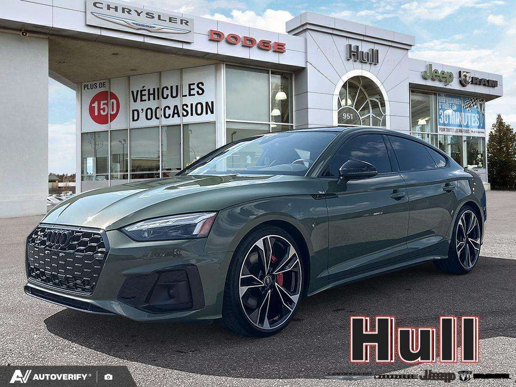 Green 2023 Audi S5 Sportback Sedan Automatic