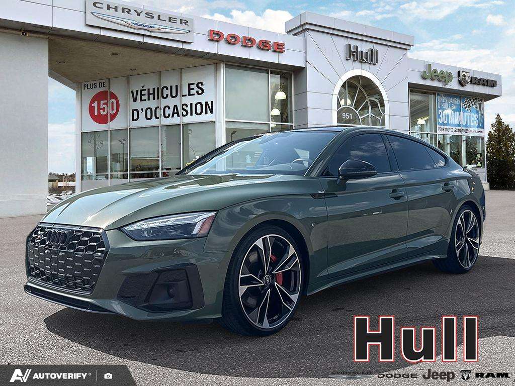 Green 2023 Audi S5 Sportback Sedan Automatic