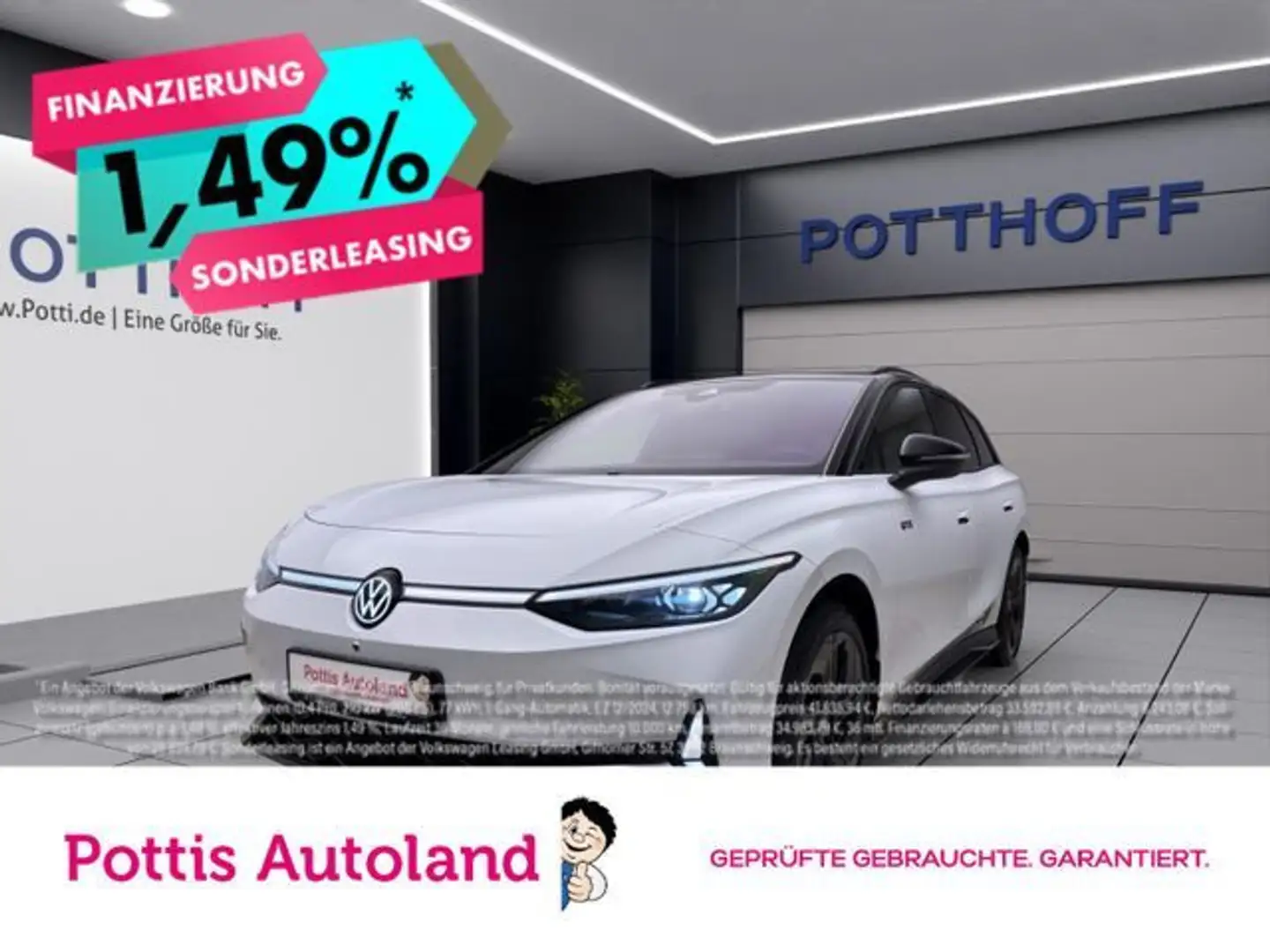 Volkswagen ID.7 Tourer 4M GTX AHK NAVI IQ.LIGHT HuD Weiß - 1