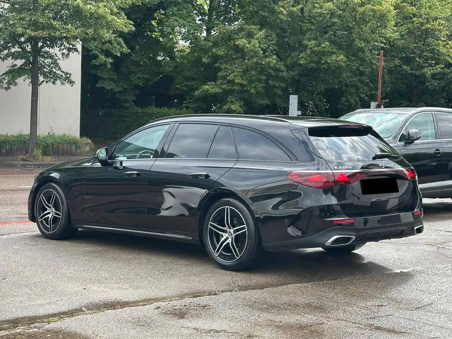 Mercedes-Benz E 220 E SW 220 d AMG Line Advanced Plus auto Nero - 2
