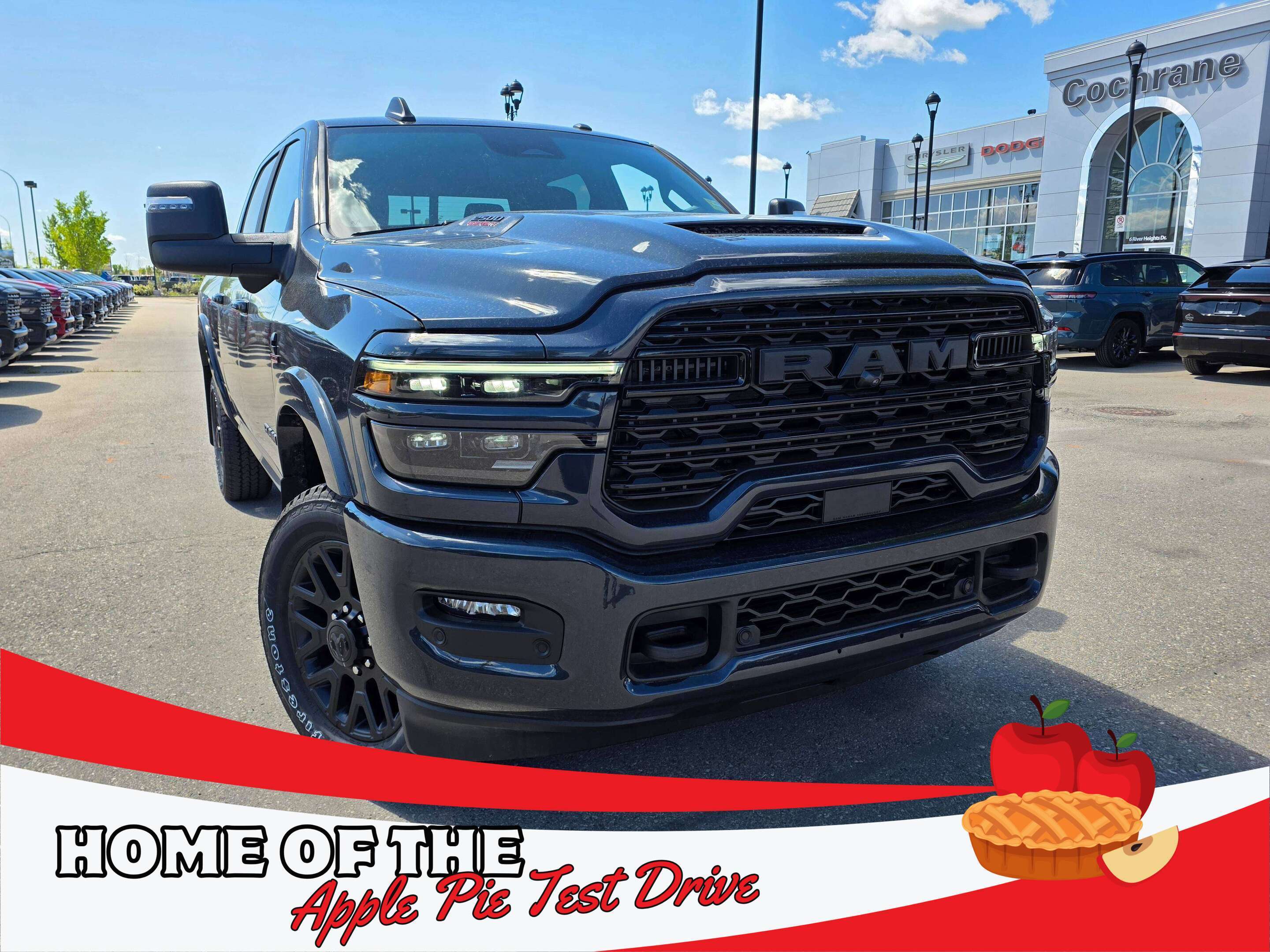 Blue 2026 RAM 2500 Pickup Truck Four-Wheel Drive 8-Speed Automatic