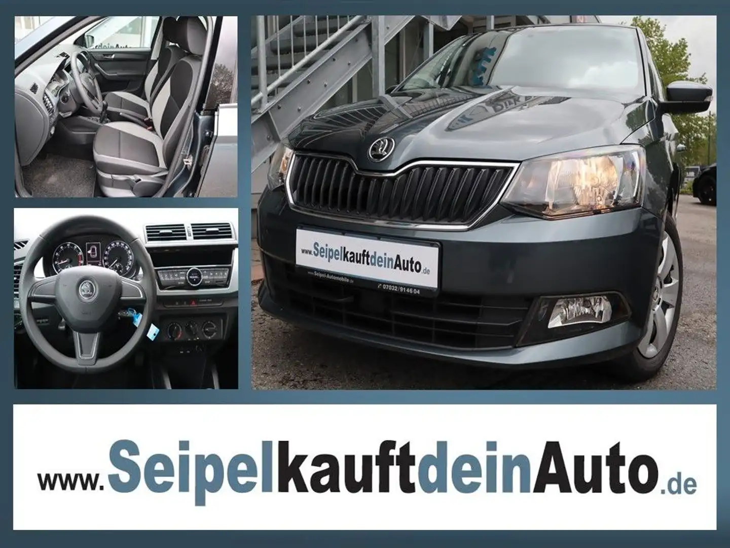 Skoda Fabia Ambition 1.2 TSI*Klima*Tempomat* Grau - 1