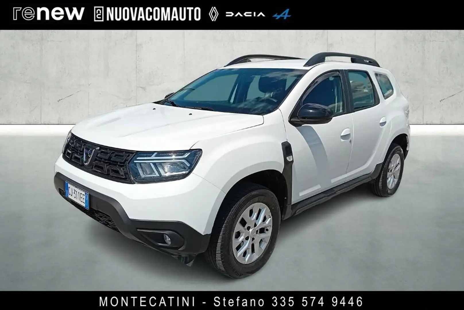 Dacia Duster 1.0 tce Comfort Gpl 4x2 100cv Bianco - 1