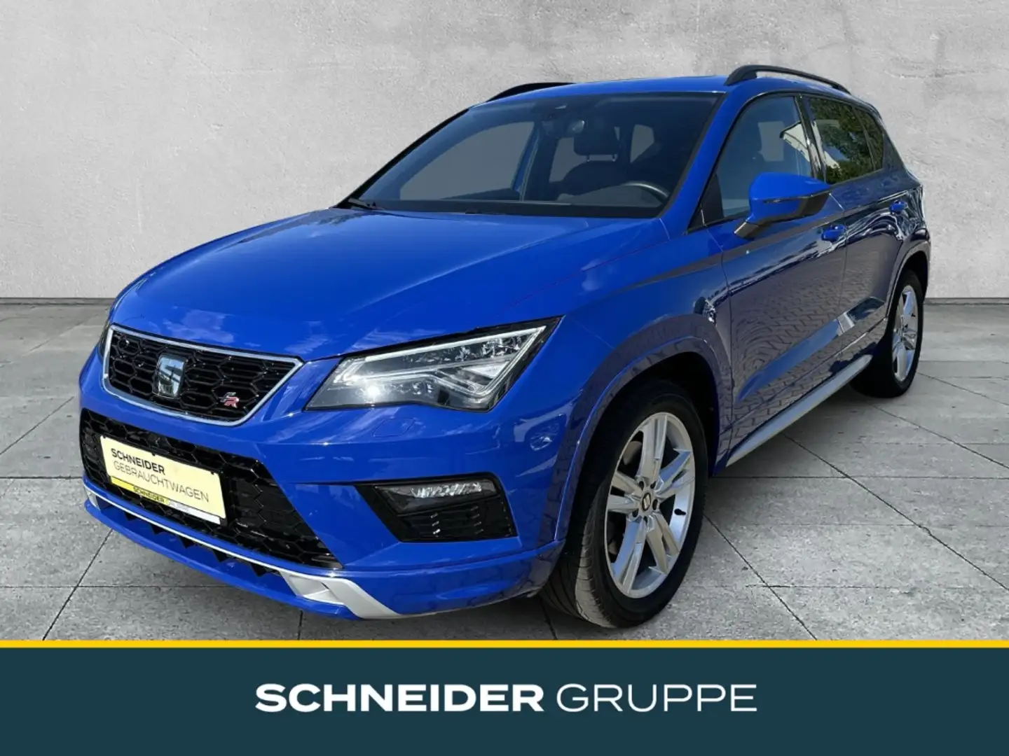 SEAT Ateca FR 2.0 TSI 4DRIVE +KLIMA+SOUNDSYSTEM+ACC+ Blau - 1