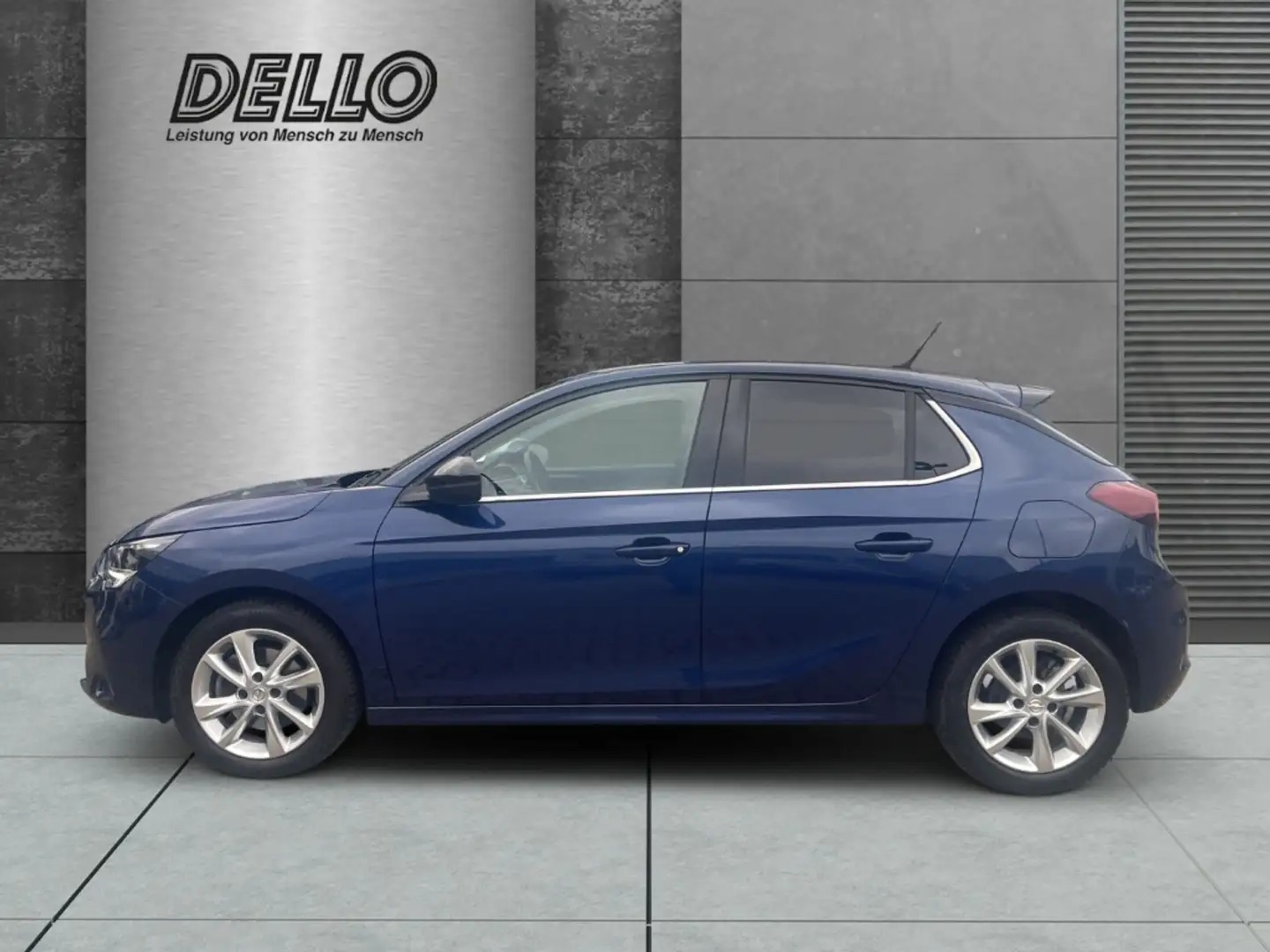 Opel Corsa 1.2T 74kw Elegance  Navi-Paket Parkpilot v+h Rückf Blauw - 2