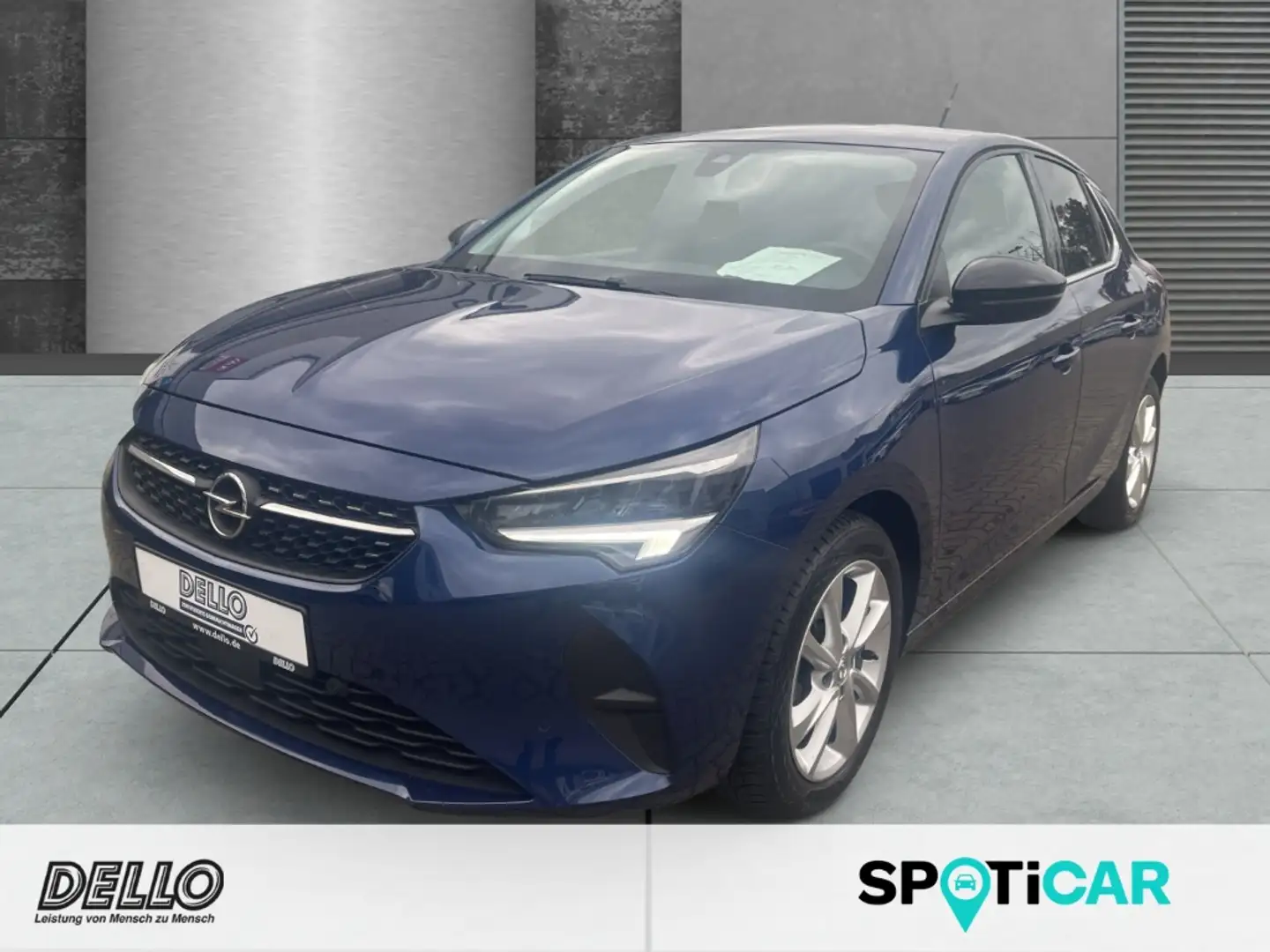 Opel Corsa 1.2T 74kw Elegance  Navi-Paket Parkpilot v+h Rückf Blauw - 1