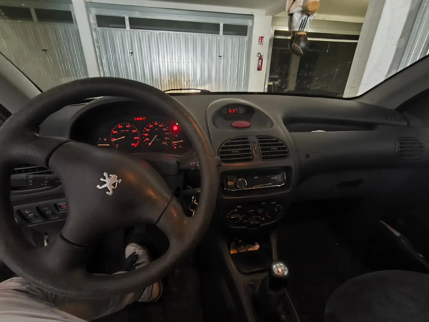 Peugeot 206 206 3p 1.4 XT c/2airbag siva - 1
