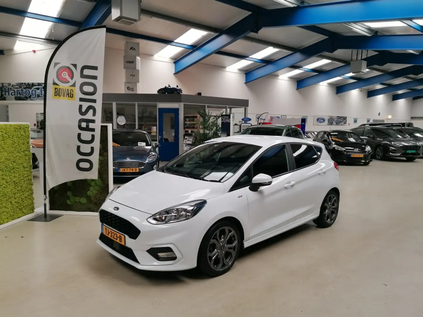 Ford Fiesta 100pk EcoB. ST-Line 5drs Wit - 1