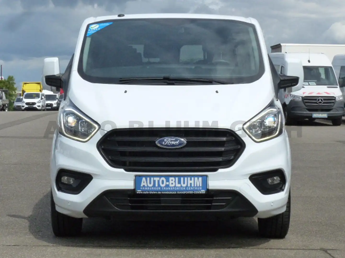 Ford Transit Custom Transit 340-EB Custom Kombi L2 Navi 9-Sitze PDC Weiß - 2