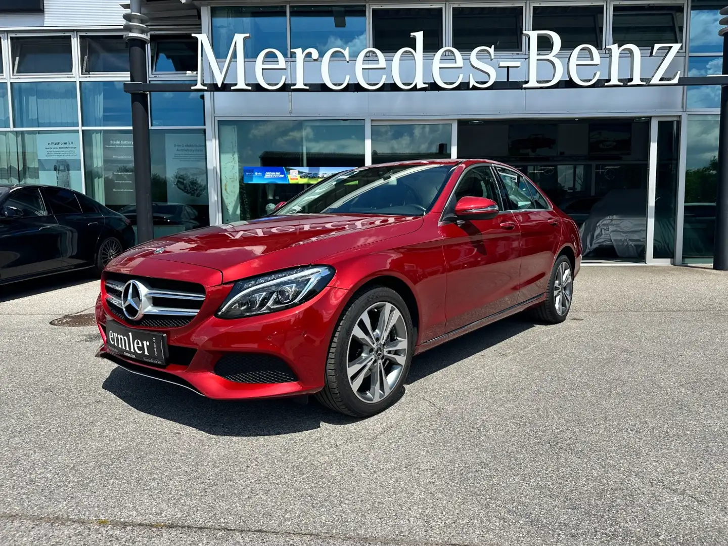 Mercedes-Benz C 200 Avantgarde Multibeam Rückfahrkamera Rot - 2