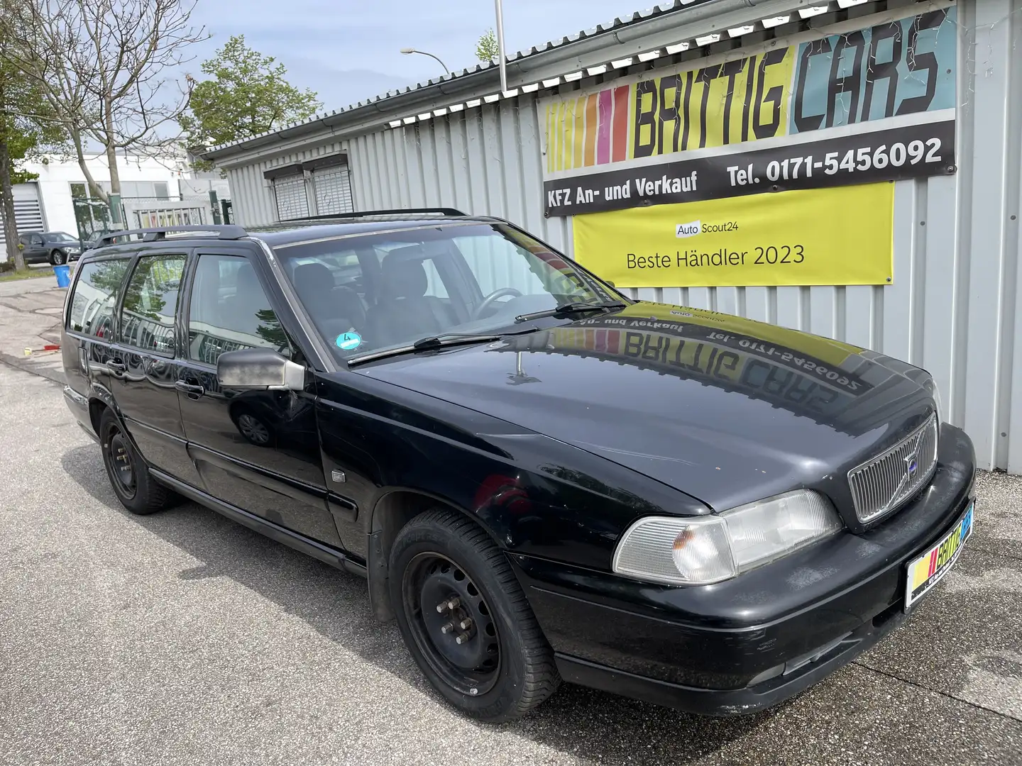 Volvo V70 2.4 *Klima *Leder * TÜV NEU * Negru - 2