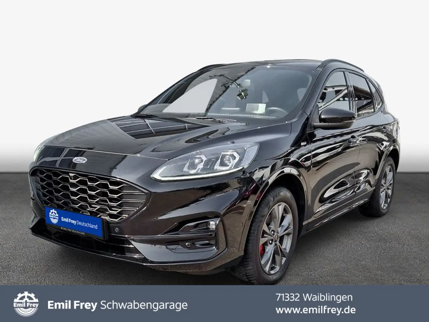 Ford Kuga 2.5 FHEV 4x4 ST-LINE X *ACC/LED/TWA* Schwarz - 1