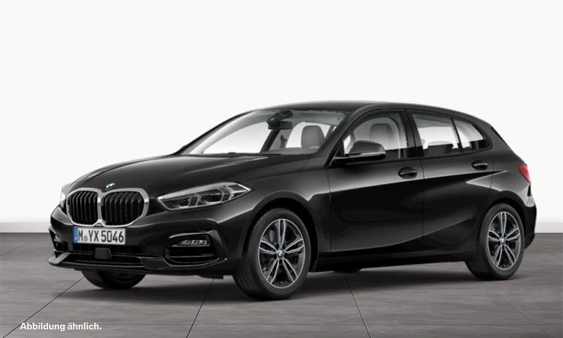 BMW 120 i Hatch Sport Line DAB LED WLAN RFK Tempomat Noir - 1