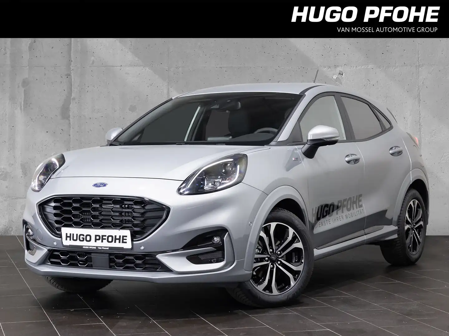 Ford Puma ST-Line 1.0 EcoBoost Hybrid MJ2023.75 Silber - 1