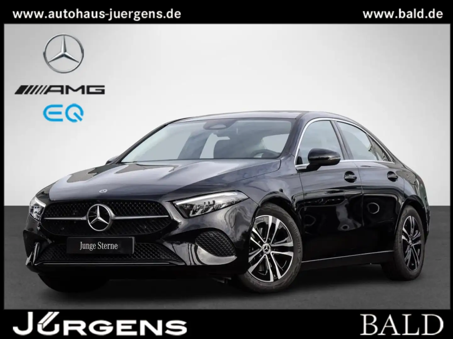 Mercedes-Benz A 200 Limo Progressive/Pano/AHK/LED/Kamera/17" Schwarz - 1