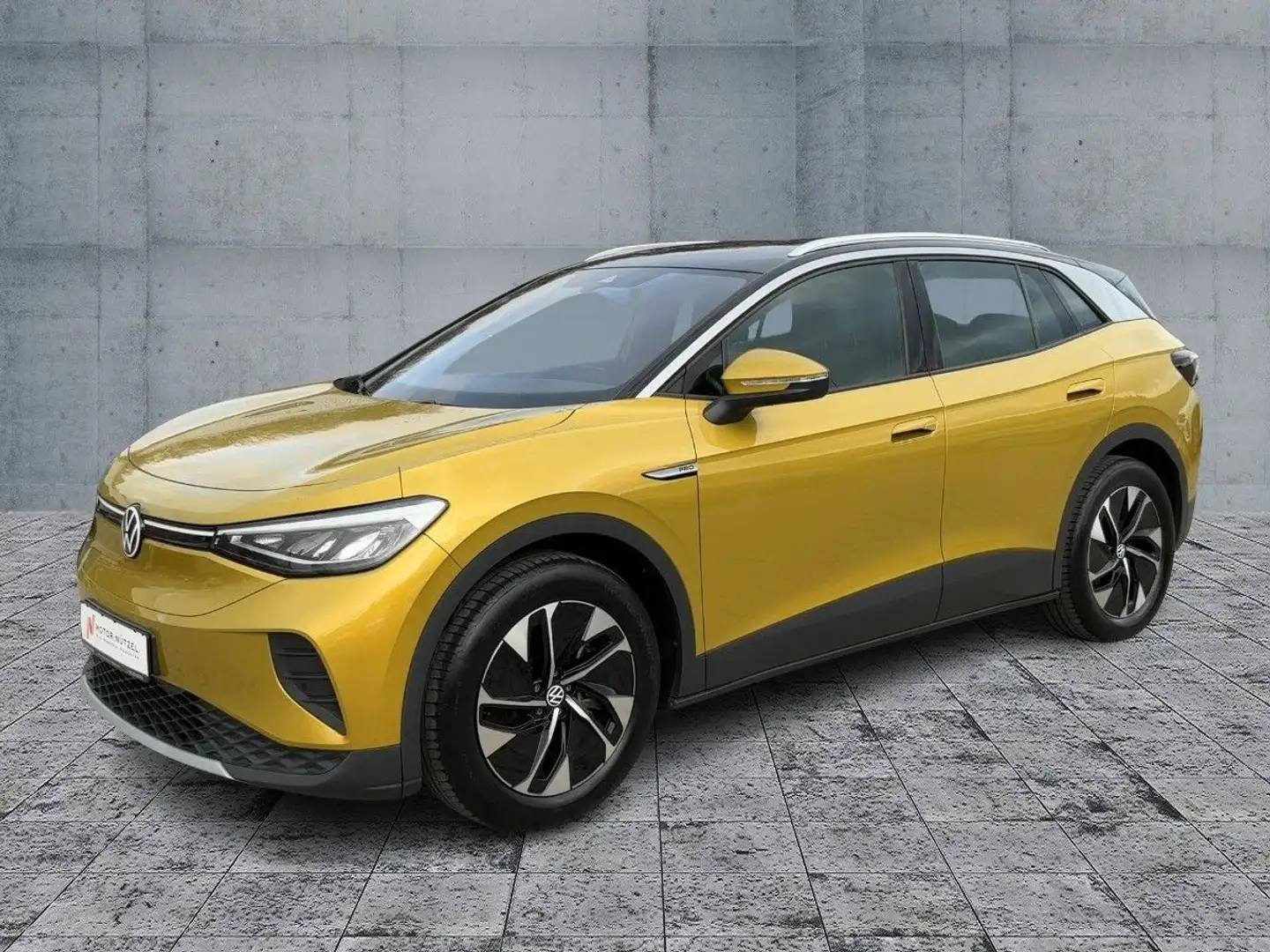 Volkswagen ID.4 Pro Performance 150kw LED+NAVI+AHK+ACC+DAB Jaune - 2