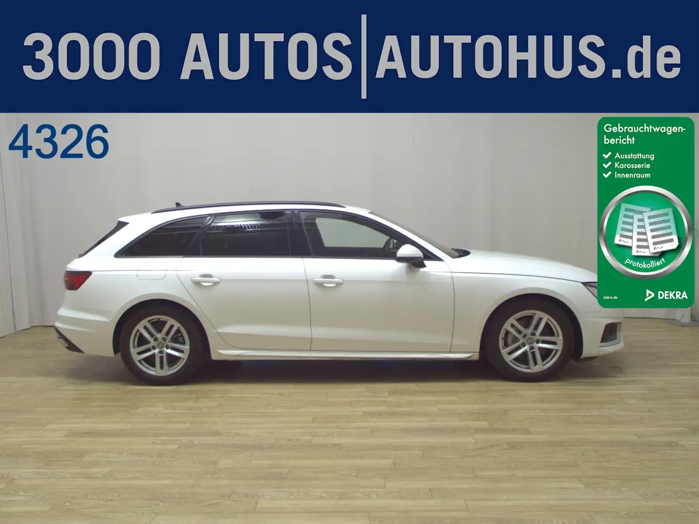 Audi A4 40 2.0 TDI Avant advanced AHK LED Navi AUT Wit - 1
