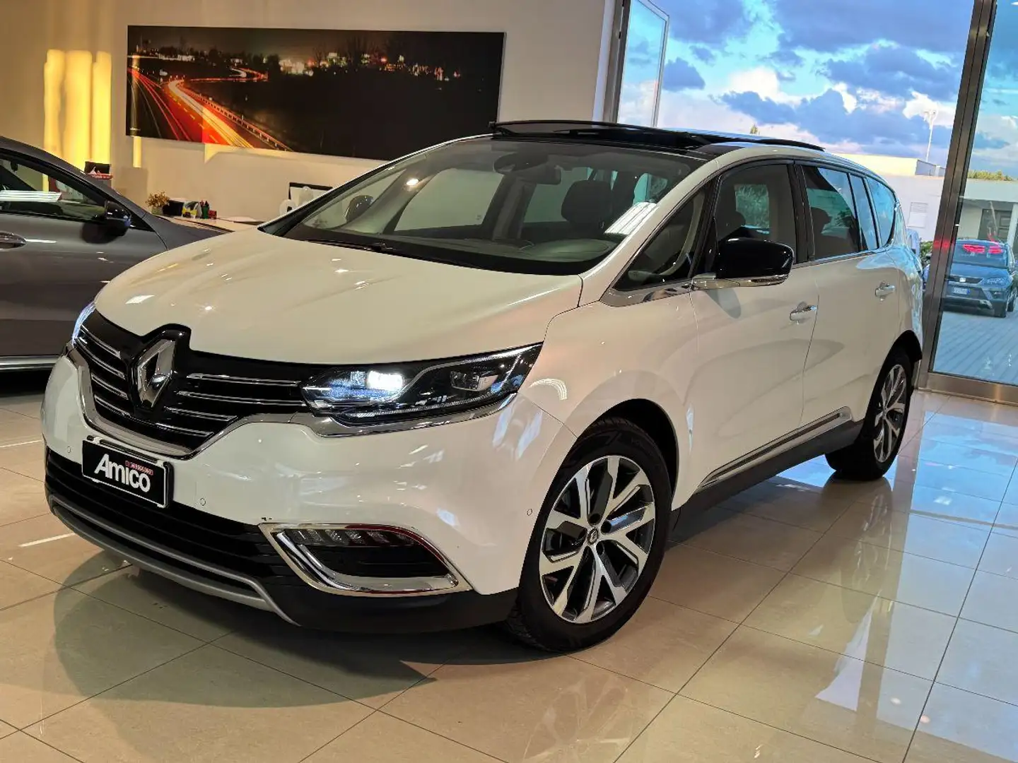 Renault Espace 1.6 dCi 160 CV Energy Init. Paris Tetto 7 Posti Blanc - 2