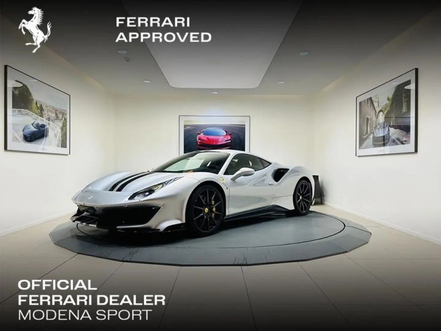 Ferrari 488 Bi-Turbo 720cv Gris - 1