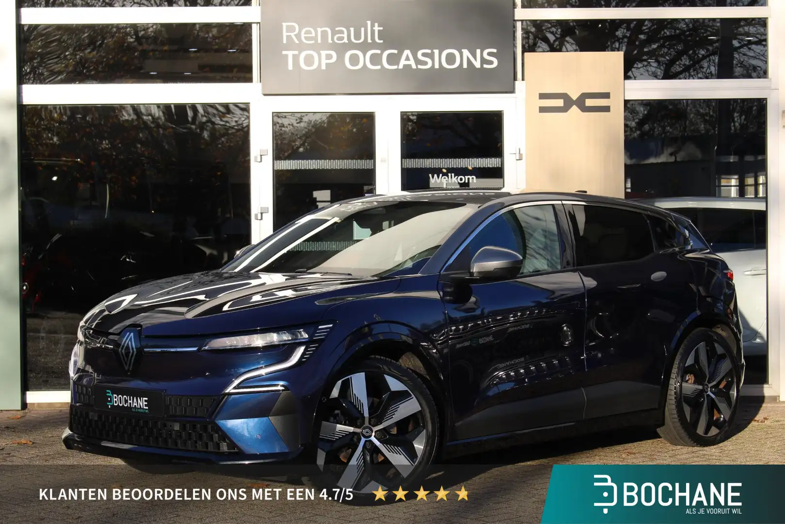 Renault Megane E-Tech EV60 Optimum Charge Techno All Season Banden | 360 Blauw - 1