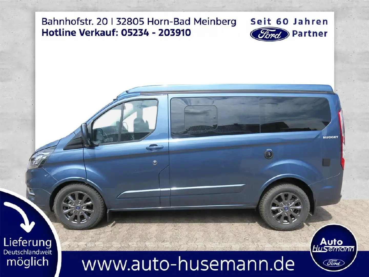 Ford Transit Custom Transit/Tourneo Custom Kombi 320 L1 Trend Blau - 2